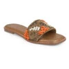Alberto Torresi Brown Handcrafted Detailing With Festive Charm 15 Alberto Torresi Brown Handcrafted Detailing With Festive Charm -Alberto Torresi Sale Store 1004 ORANGE GOLD 1