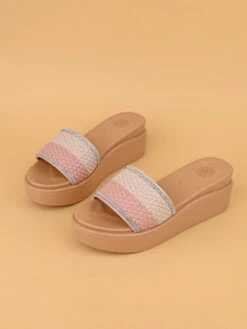 Alberto Torresi Women's Strap Synthetic Heels With EVA Sole -Alberto Torresi Sale Store 1027 BEIGE 4