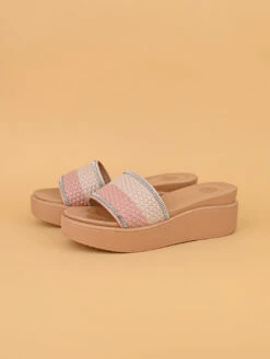 Alberto Torresi Women's Strap Synthetic Heels With EVA Sole -Alberto Torresi Sale Store 1027 BEIGE 5