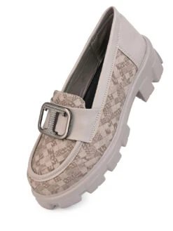 Alberto Torresi Women’s Chunky Sole Loafers With Buckle 11 Alberto Torresi Women’s Chunky Sole Loafers With Buckle -Alberto Torresi Sale Store 1030 BAIGE 5