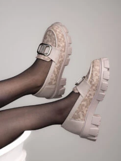 Alberto Torresi Women’s Chunky Sole Loafers With Buckle 13 Alberto Torresi Women’s Chunky Sole Loafers With Buckle -Alberto Torresi Sale Store 1030 BAIGE 8