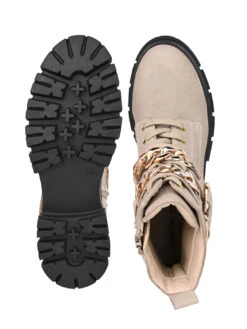 Alberto Torresi Women’s Chunky Sole Ankle Boots With Chain -Alberto Torresi Sale Store 1040 BAIGE 6