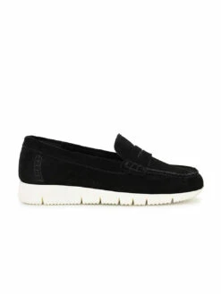 Alberto Torresi All Day Suede Thick Sole Loafer/ Sneaker For Women -Alberto Torresi Sale Store 11784 BLACK 2 97e97324 9dc6 4b16 b259 087544955868
