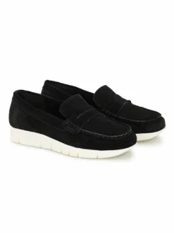 Alberto Torresi All Day Suede Thick Sole Loafer/ Sneaker For Women -Alberto Torresi Sale Store 11784 BLACK 4 700a8fb4 90dc 417a 9e02 3739a9feb47a