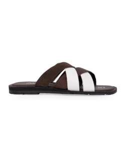 Alberto Torresi MenBrown Slippers -Alberto Torresi Sale Store 59269 WHITE BROWN 3 2af32948 d075 45fd a2a0 1b066c4a13fa