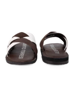 Alberto Torresi MenBrown Slippers -Alberto Torresi Sale Store 59269 WHITE BROWN 6 2a0ff367 ceb8 4a1e a65c 3e6881c0b8d4
