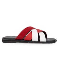 Alberto Torresi Men Red Slippers -Alberto Torresi Sale Store 59269 WHITE RED 3 3467fac6 6f14 4d9a 809a 9d758934e746