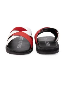 Alberto Torresi Men Red Slippers -Alberto Torresi Sale Store 59269 WHITE RED 6 aa969f0b 0d6b 466e a224 553b2a65dfc2