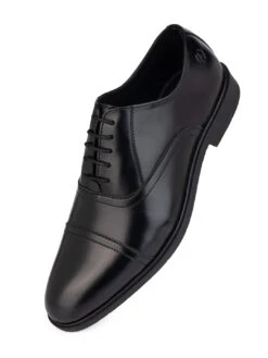 Alberto Torresi Men’s Black Synthetic Oxford Shoes -Alberto Torresi Sale Store 59349 BLACK 3