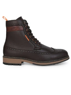 Aberto Torresi Sabastian Brouge High Tops Series 36 Boots For Men -Alberto Torresi Sale Store 62337 BROWN 3