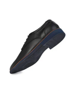 Alberto Torresi Horwik Series Black Crust Leather Plain Lace-up 11 Alberto Torresi Horwik Series Black Crust Leather Plain Lace-up -Alberto Torresi Sale Store 66706 BLACK 3