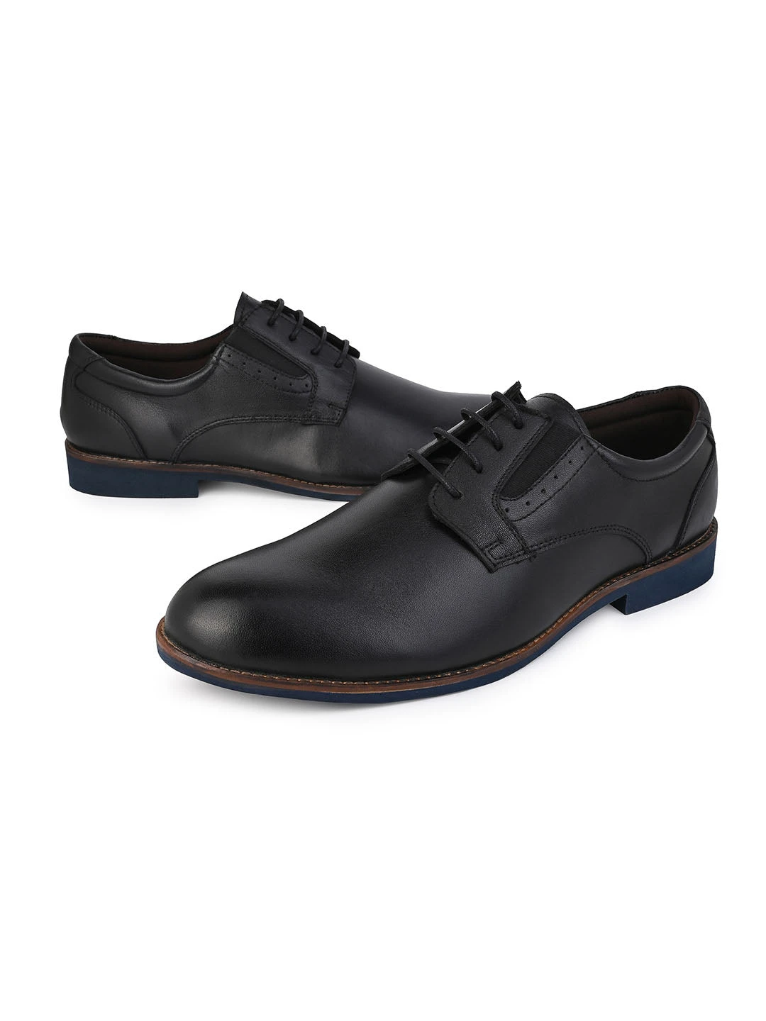 Alberto Torresi Horwik Series Black Crust Leather Plain Lace-up 6 Alberto Torresi Horwik Series Black Crust Leather Plain Lace-up - Image 6