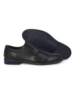 Alberto Torresi Horwik Series Black Crust Leather Plain Lace-up 14 Alberto Torresi Horwik Series Black Crust Leather Plain Lace-up -Alberto Torresi Sale Store 66706 BLACK 5
