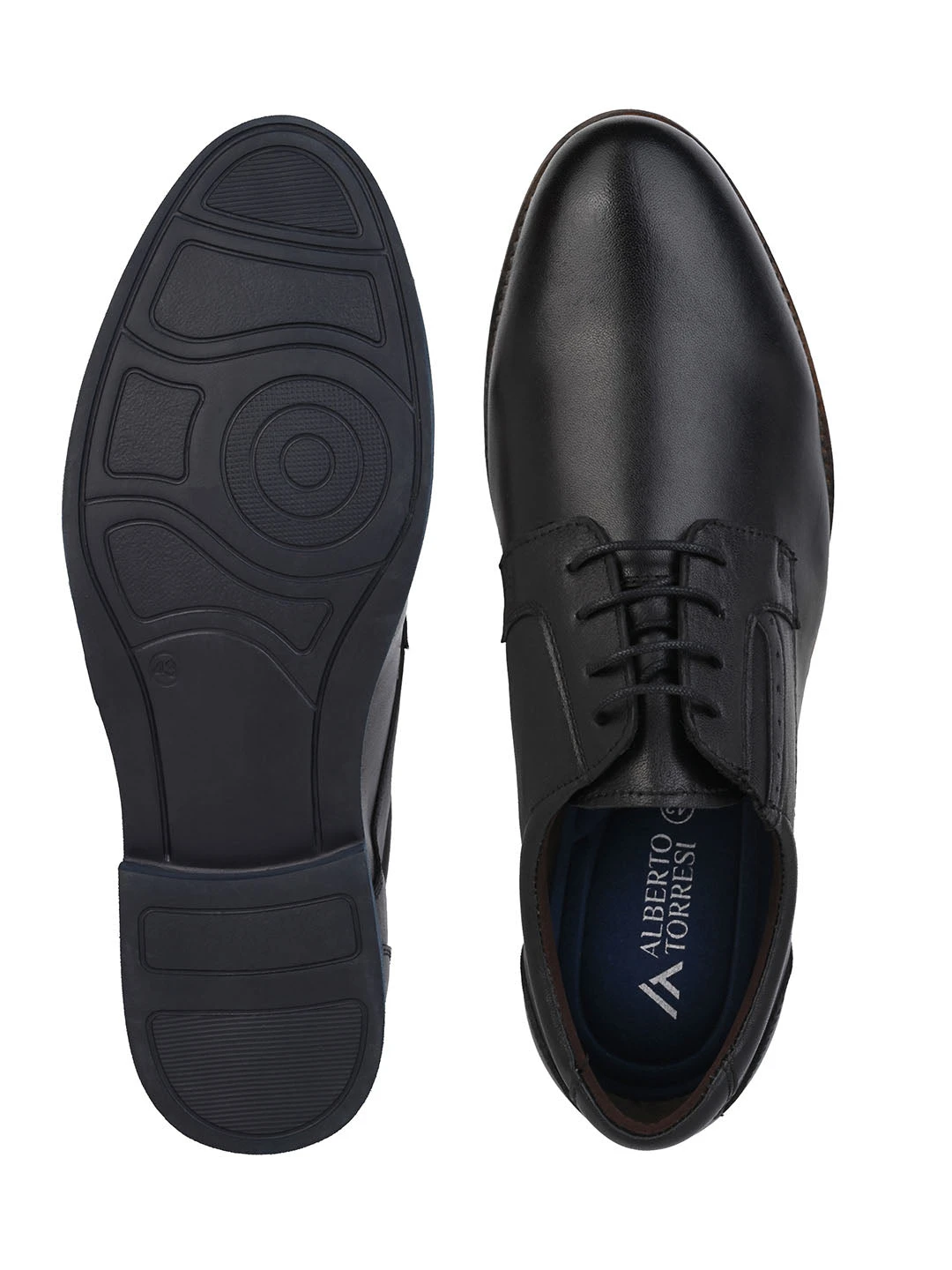 Alberto Torresi Horwik Series Black Crust Leather Plain Lace-up 8 Alberto Torresi Horwik Series Black Crust Leather Plain Lace-up - Image 8