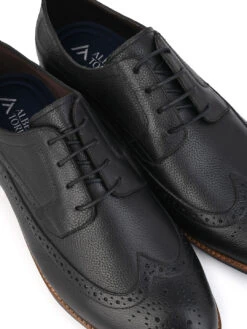Alberto Torresi Horwik Series Black Mild Leather Brogue Shoe 17 Alberto Torresi Horwik Series Black Mild Leather Brogue Shoe -Alberto Torresi Sale Store 66707 BLACK 6