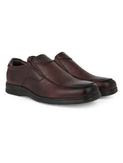 Alberto Torresi Broad FitBrown Leather Formal Shoes|Durable, Stylish & Perfect For Work -Alberto Torresi Sale Store 66750 BROWN 2