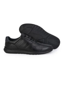 Alberto Torresi Mild Leather Sneakers For Men Walk In Style And Comfort -Alberto Torresi Sale Store 66768 BLACK 5 148849ad d61b 45e2 9528 d674c9b66e02