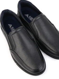 Alberto Torresi Genuine Leather Blue Magic Series Ligth Weight Formal Sneakers -Alberto Torresi Sale Store 66769 BLACK 6