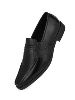 Alberto Torresi Office Edition Black Faux Leather Slip On 800 -Alberto Torresi Sale Store 66800 BLACK 4