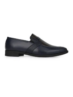 Alberto Torresi Office Edition Blue Brown Faux Leather Slip On 800 -Alberto Torresi Sale Store 66800 BLUE BROWN 3