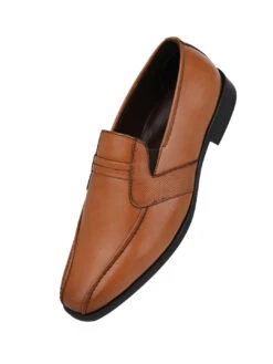 Alberto Torresi Office Edition Tan Faux Leather Slip On 800 -Alberto Torresi Sale Store 66800 TAN 4