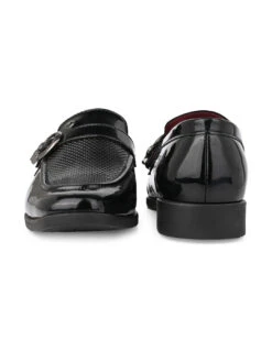 Alberto Torresi Office Edition Black PatentFaux Leather Monk Slip On 801 -Alberto Torresi Sale Store 66801 BLACK PATENT 5