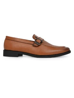 Alberto Torresi Office Edition Tan Faux Leather Monk Slip On 801 -Alberto Torresi Sale Store 66801 TAN 3