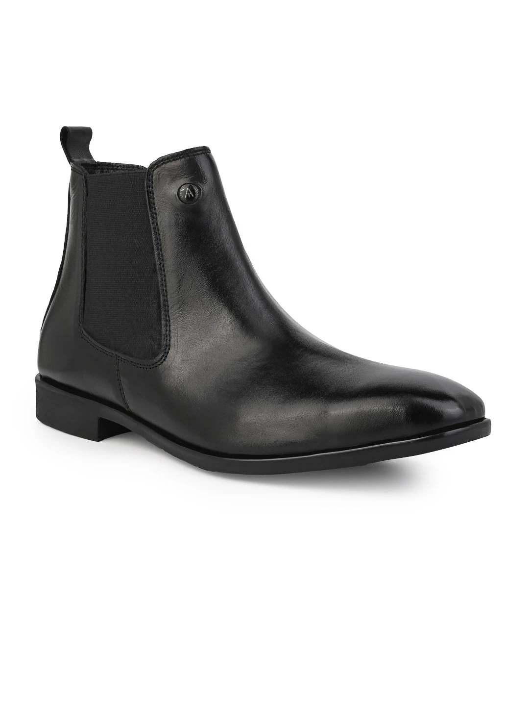 Alberto Torresi Men’s Leather Chelsea Boots In Black 2 Alberto Torresi Men’s Leather Chelsea Boots In Black - Image 2