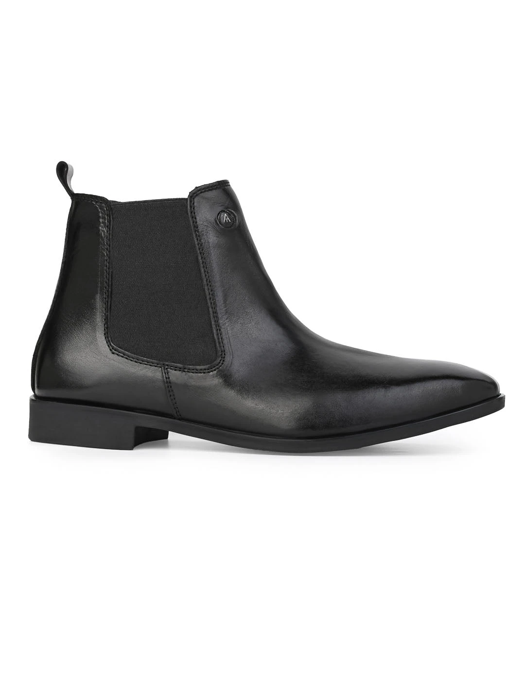 Alberto Torresi Men’s Leather Chelsea Boots In Black 4 Alberto Torresi Men’s Leather Chelsea Boots In Black - Image 4