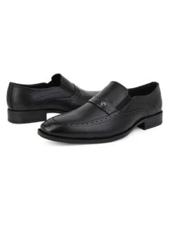 Alberto Torresi Black Formals Slip-Ons -Alberto Torresi Sale Store 66925 BLACK 2
