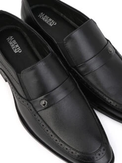 Alberto Torresi Black Formals Slip-Ons -Alberto Torresi Sale Store 66925 BLACK 7