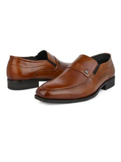 Alberto Torresi Genuine Leather Tan Slipon Formal Shoes -Alberto Torresi Sale Store 66925 TAN 2