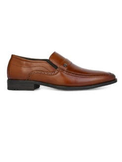 Alberto Torresi Genuine Leather Tan Slipon Formal Shoes -Alberto Torresi Sale Store 66925 TAN 3