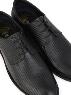 Alberto Torresi Textured Black Leather Office/ Dress Formal Derby Shoes -Alberto Torresi Sale Store 66950 BLACK 7 ccbe5e72 2cc7 4003 a5d4 2145ff231295