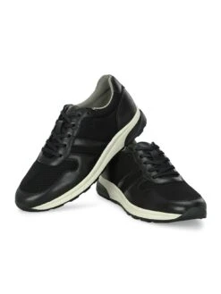 Alberto Torresi Genuine Leather 569 Black Sneakers -Alberto Torresi Sale Store 73569 BLACK 5
