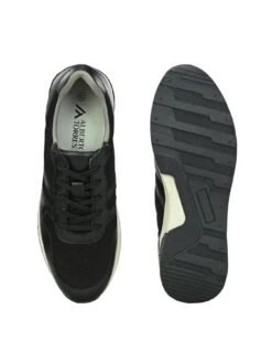 Alberto Torresi Genuine Leather 569 Black Sneakers -Alberto Torresi Sale Store 73569 BLACK 7