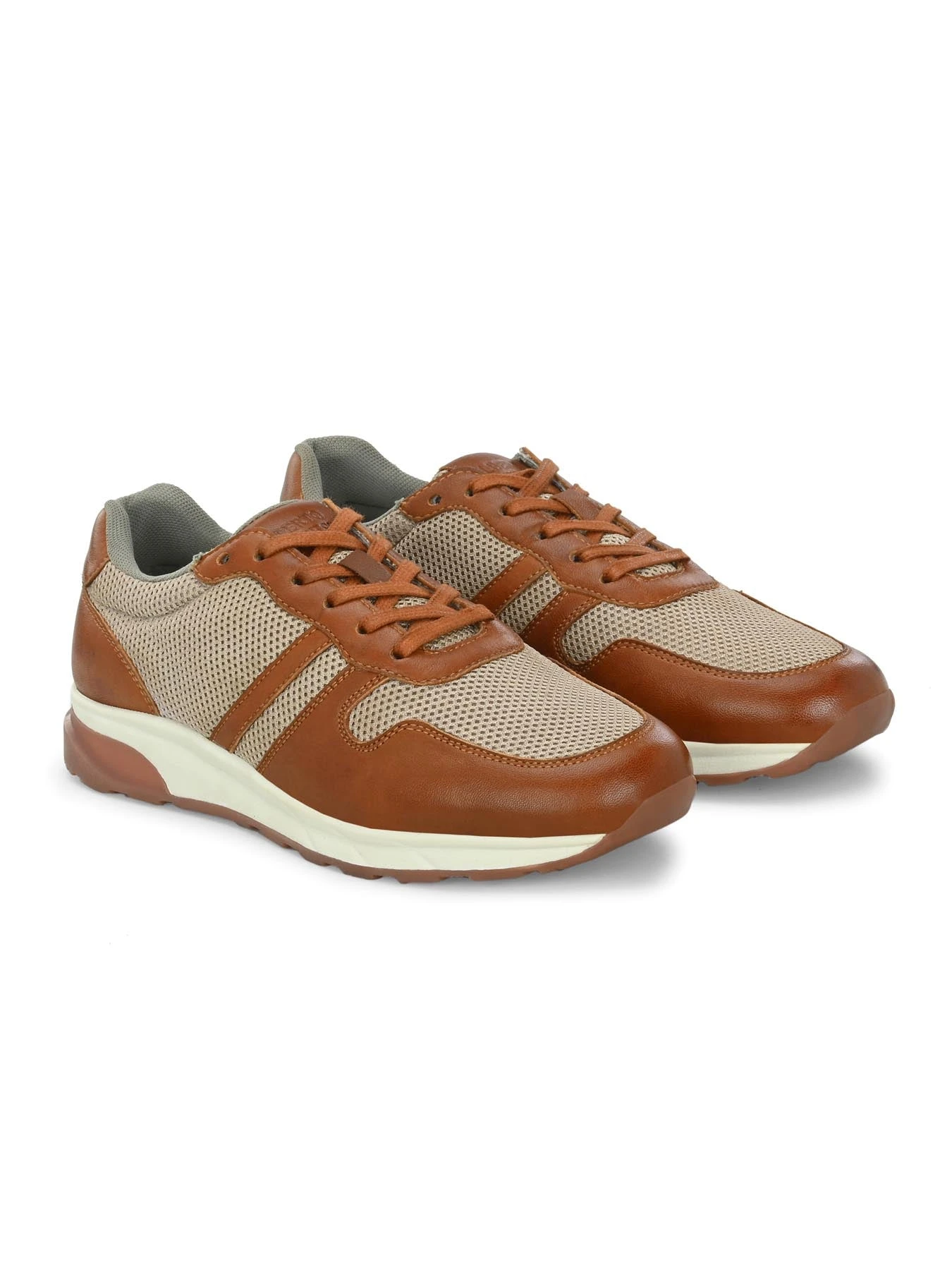 Alberto Torresi Genuine Leather 569 Tan Sneakers 4 Alberto Torresi Genuine Leather 569 Tan Sneakers - Image 4