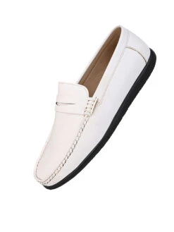 Alberto Torresi White Slip On Loafer -Alberto Torresi Sale Store 88530 WHITE 4 4634615d 34d2 45da b71d 7d3be195847a