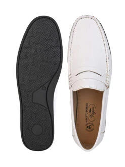 Alberto Torresi White Slip On Loafer -Alberto Torresi Sale Store 88530 WHITE 5 ce4946c2 edb4 4b97 937d 8c83d6db244e