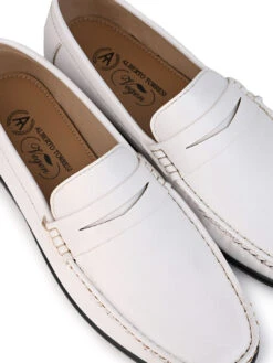 Alberto Torresi White Slip On Loafer -Alberto Torresi Sale Store 88530 WHITE 7 b171b141 c0a0 4fcc 91a6 2869f214a9a8