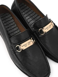 Alberto Torresi Twisty Series 531 Full Flex Rubber Sole Slip In Black Casual Loafers -Alberto Torresi Sale Store 88531 BLACK 7