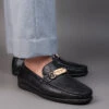 Alberto Torresi Twisty Series 531 Full Flex Rubber Sole Slip In Black Casual Loafers -Alberto Torresi Sale Store 88531 BLACK 8