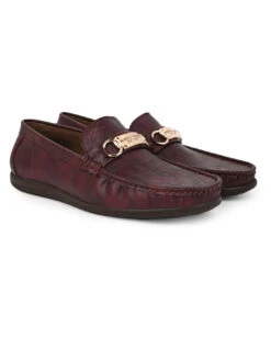 Alberto Torresi Twisty Series 531 Full Flex Rubber Sole Slip In Bordo Casual Loafers -Alberto Torresi Sale Store 88531 BORDO 2