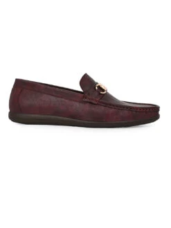 Alberto Torresi Twisty Series 531 Full Flex Rubber Sole Slip In Bordo Casual Loafers -Alberto Torresi Sale Store 88531 BORDO 3