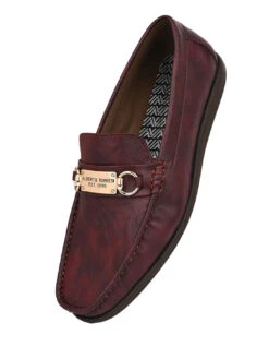 Alberto Torresi Twisty Series 531 Full Flex Rubber Sole Slip In Bordo Casual Loafers -Alberto Torresi Sale Store 88531 BORDO 4
