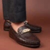 Alberto Torresi Twisty Series 531 Full Flex Rubber Sole Slip In Brown Casual Loafers -Alberto Torresi Sale Store 88531 BROWN 8