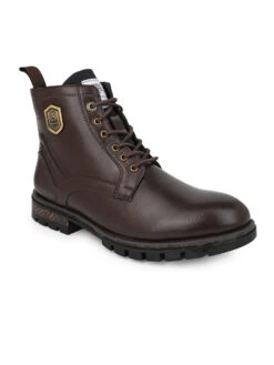 Alberto Torresi Devl 552 Robust Shiny And Masculine Boot With Zipper On Inside For Easy Of Wear -Alberto Torresi Sale Store 88552 BROWN 1
