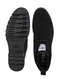 Alberto Torresi Headon Series Devl559 Genuine Suede High Tops For Men -Alberto Torresi Sale Store 88559 BLACK 4