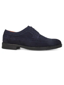 Alberto Torresi Blue Suede Brogues -Alberto Torresi Sale Store 88596 BLUE 3