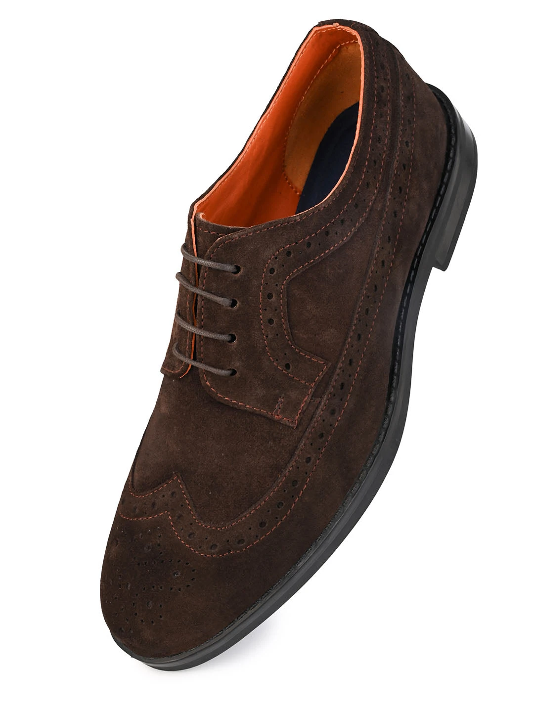 Alberto Torresi Brown Suede Brogues 5 Alberto Torresi Brown Suede Brogues - Image 5